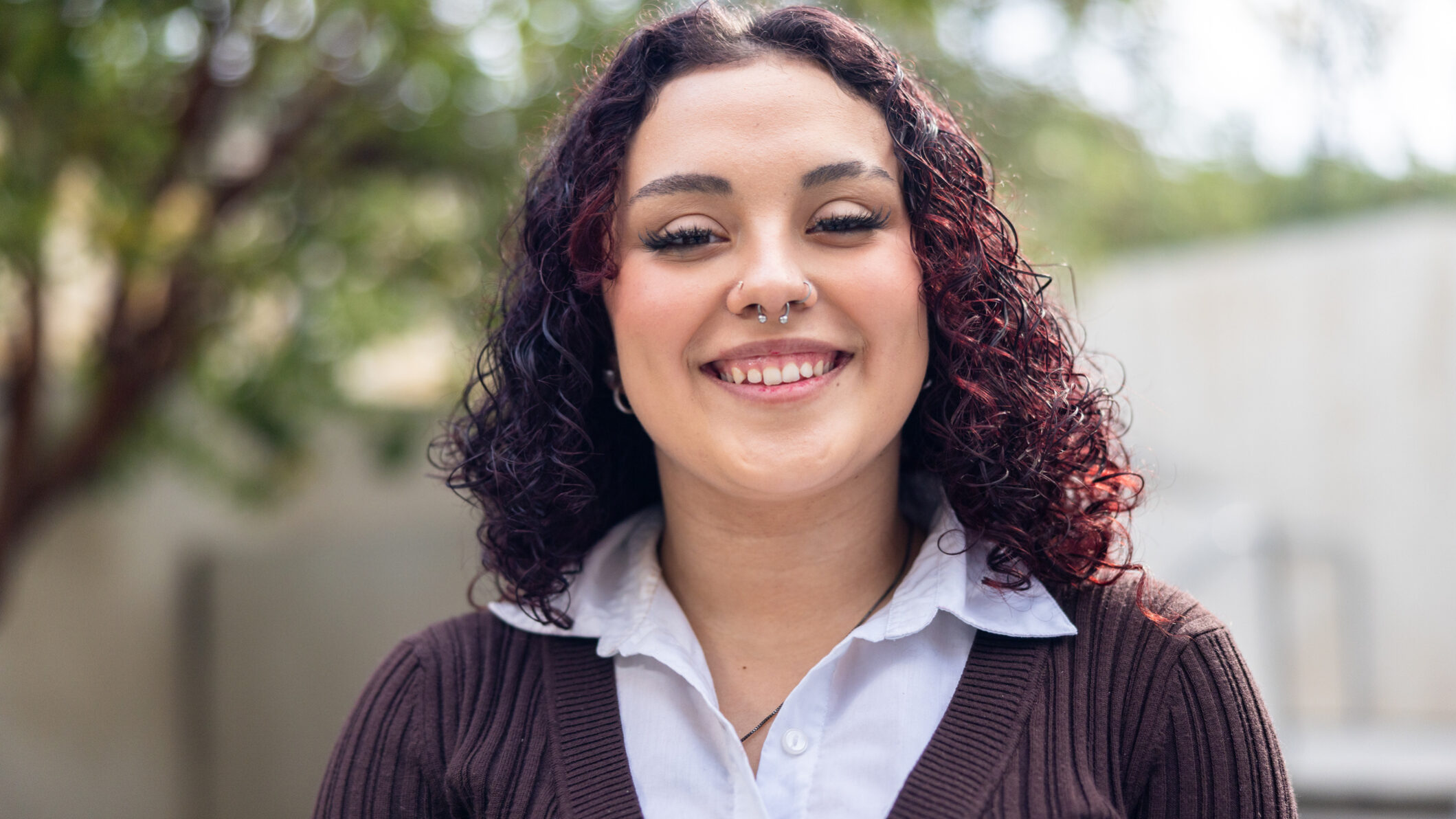 Testimonial Portrait of a young Latino woman